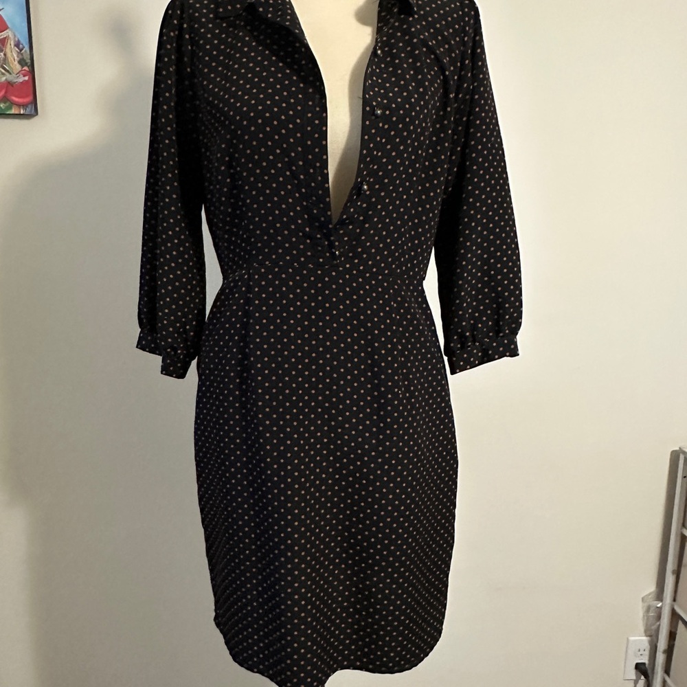 Black Polka Dot Dress